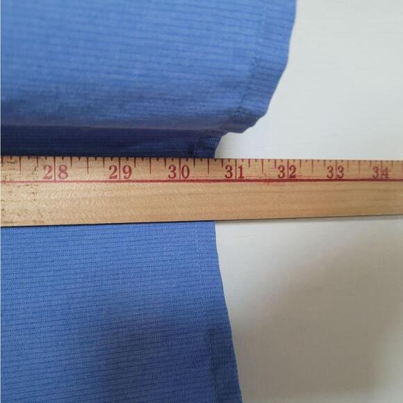 Men's Wilderness Pro Blue Long Sleeve Button Up Shirt Size XL - Picture 5 of 5